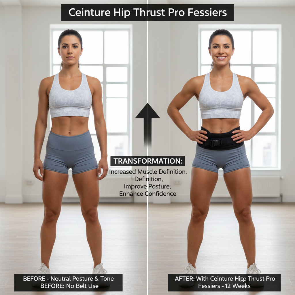 Ceinture Hip Thrust Pro Fessiers